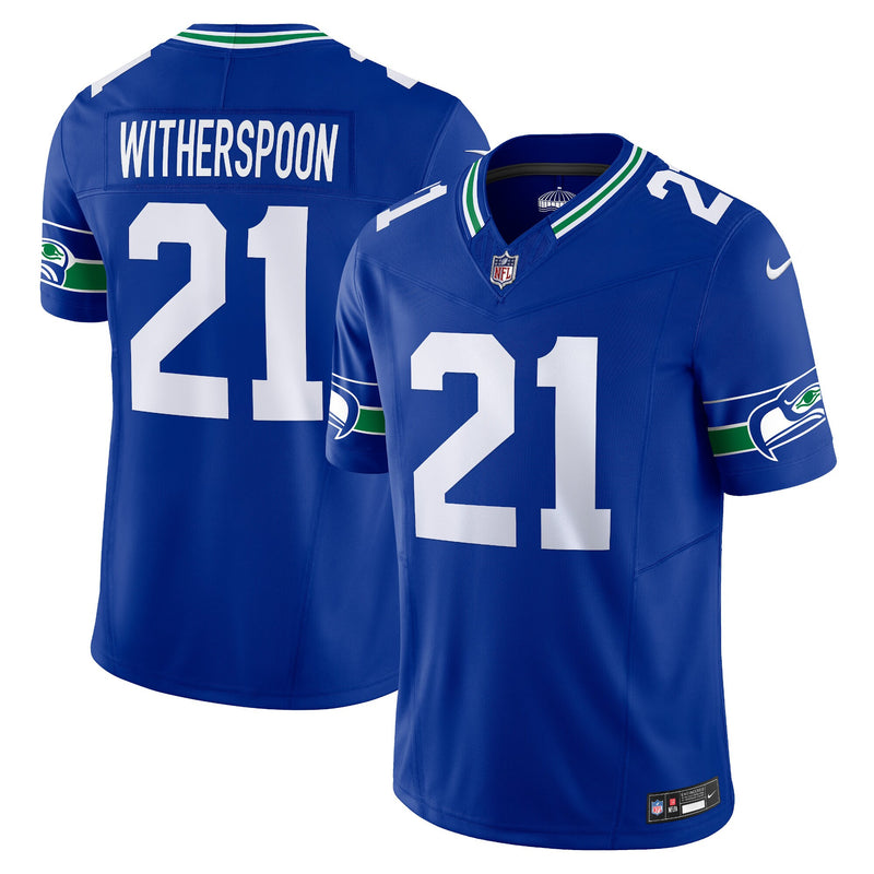 Seattle Seahawks Devon Witherspoon Royal jersey – view 1