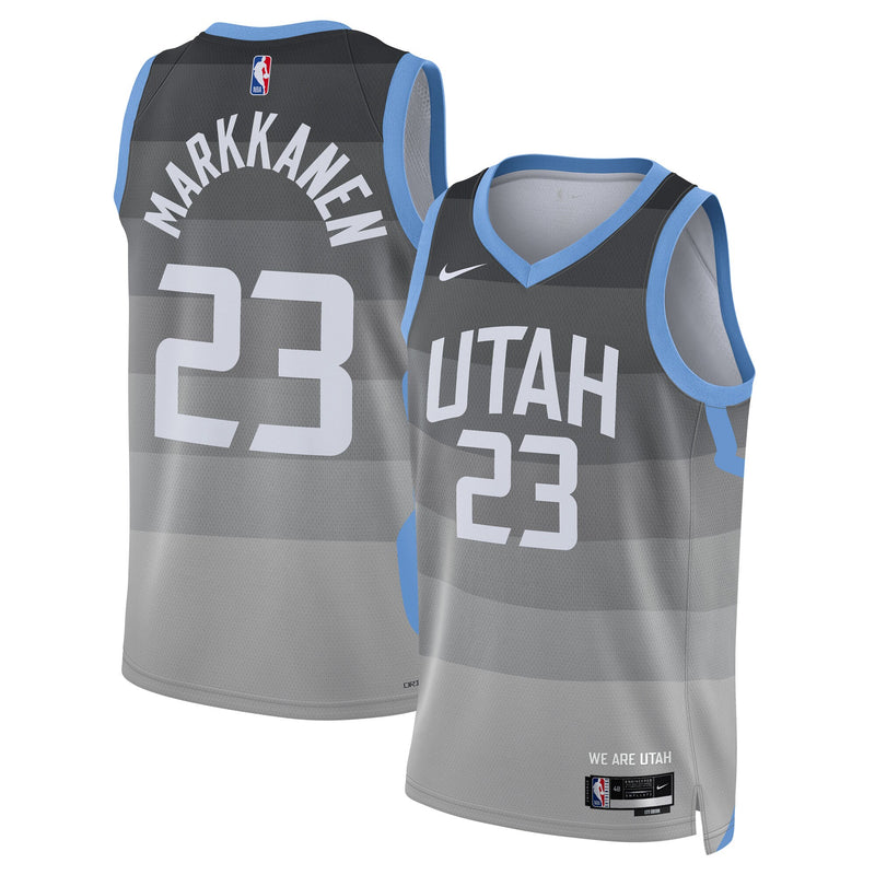 Utah Jazz Gray jersey – view 1