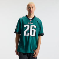 Philadelphia Eagles Saquon Barkley Green jersey – view 3