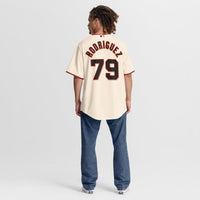 San Francisco Giants Jesus Rodriguez Cream jersey – view 4