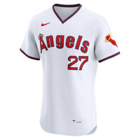 Los Angeles Angels Mike Trout White jersey – view 3
