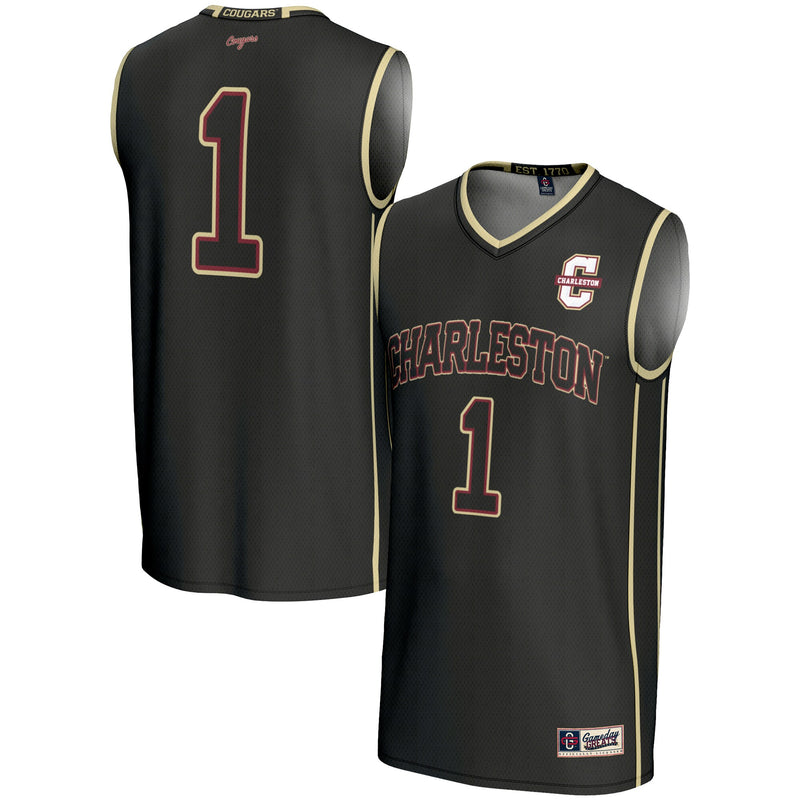 Charleston Cougars GameDay Greats Black jersey – view 1
