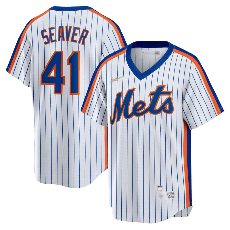 New York Mets Tom Seaver White jersey – view 1