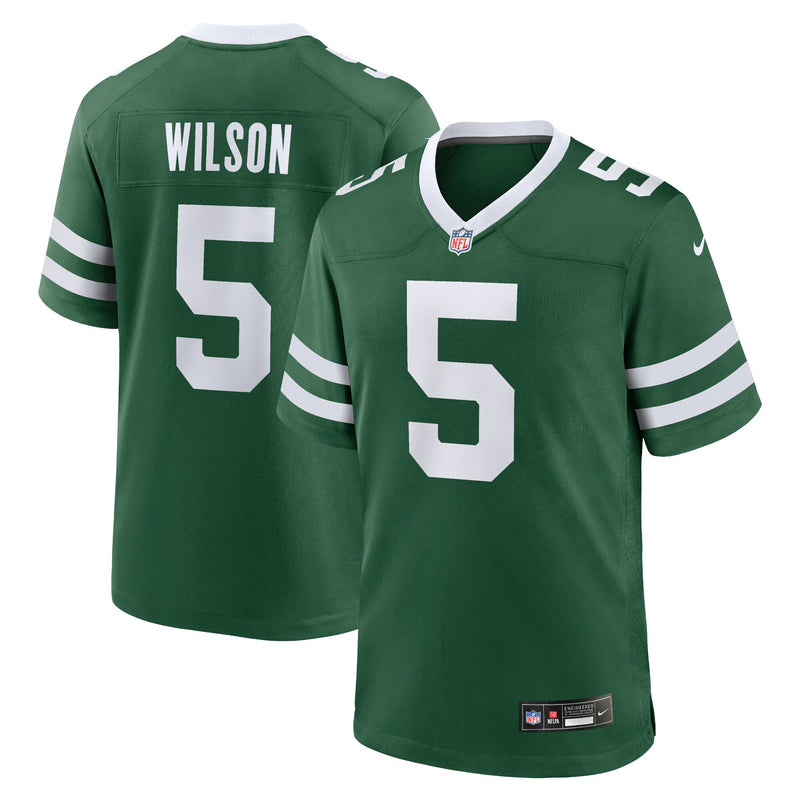 New York Jets Garrett Wilson Green jersey – view 1