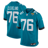 Jacksonville Jaguars Ezra Cleveland Teal jersey – view 1