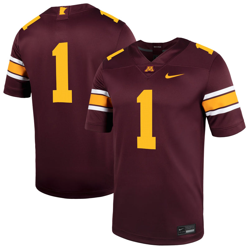 Maroon jersey – view 1