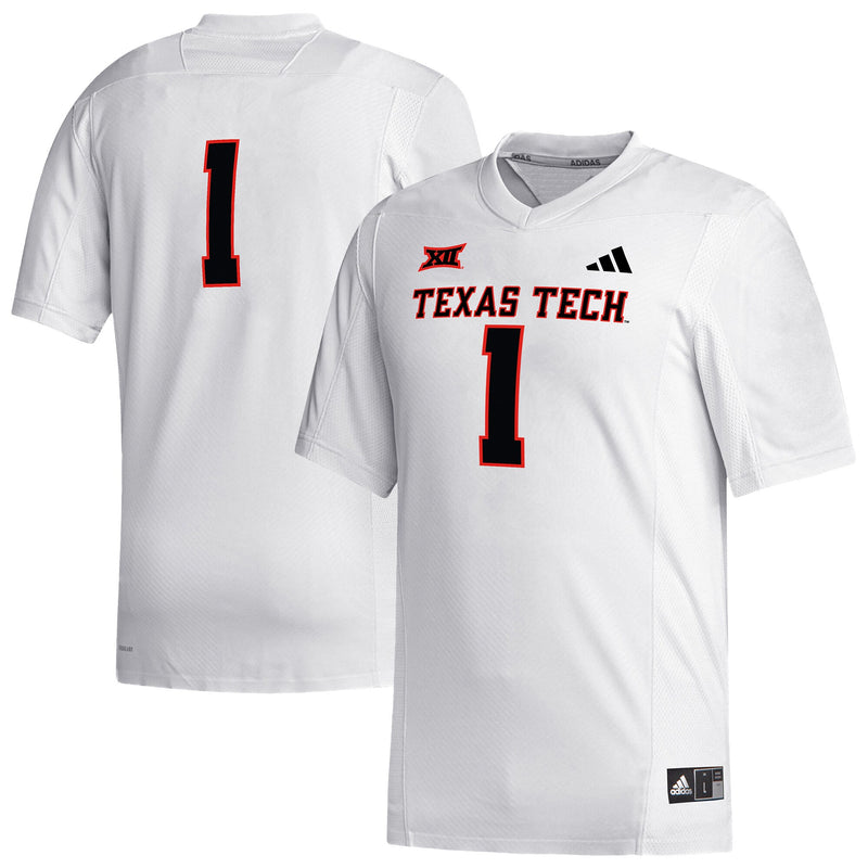 Texas Tech Red Raiders White jersey – view 1