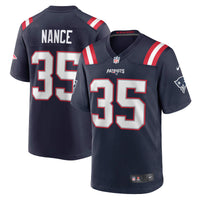 New England Patriots Jim Nance Navy jersey – view 2