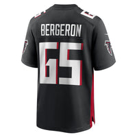 Atlanta Falcons Matthew Bergeron Black jersey – view 4
