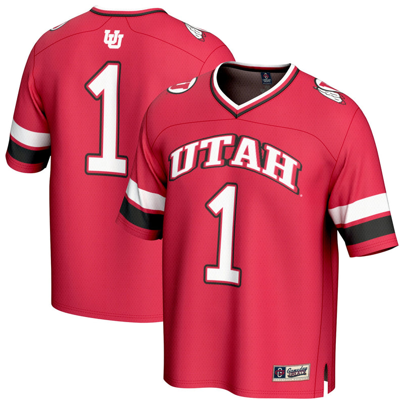 Utah Utes Red jersey – view 1