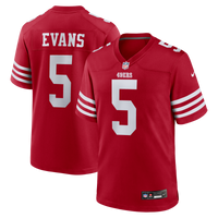 San Francisco 49ers Mike Evans Scarlet jersey – view 1