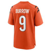 Cincinnati Bengals Joe Burrow Orange jersey – view 4