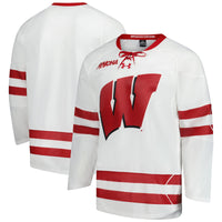 Wisconsin Badgers White jersey – view 2