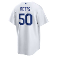 Los Angeles Dodgers Mookie Betts White jersey – view 4
