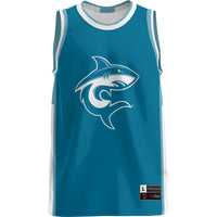 Hawaii Pacific Sharks GameDay Greats Teal jersey – view 3