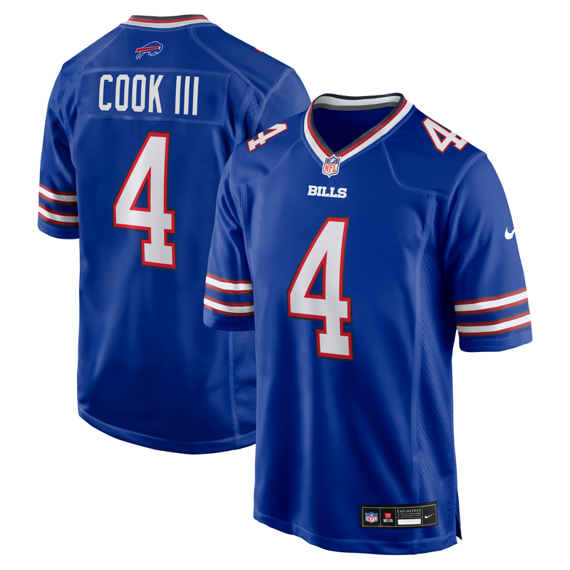 Buffalo Bills James Cook III Royal jersey – view 1