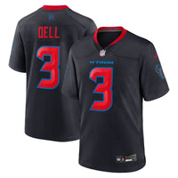 Houston Texans Tank Dell Navy jersey – view 1