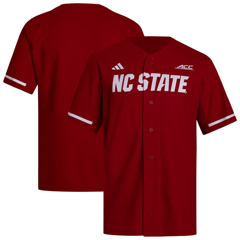 NC State Wolfpack adidas Red jersey – view 1