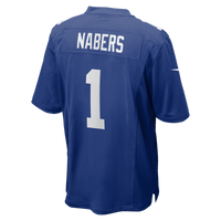 New York Giants Malik Nabers Royal jersey – view 4