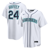 Seattle Mariners Ken Griffey Jr. White jersey – view 1
