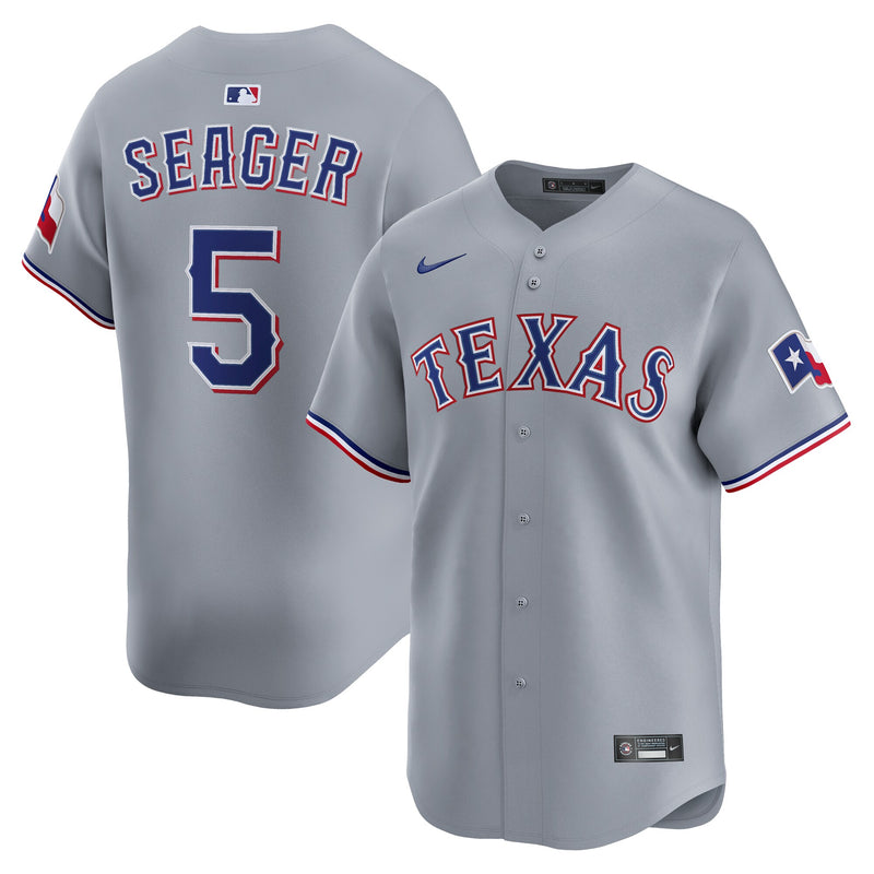 Texas Rangers Corey Seager Gray jersey – view 1