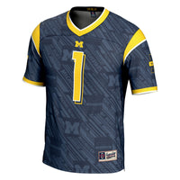 Michigan Wolverines GameDay Greats Navy jersey – view 3