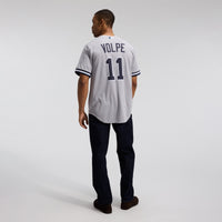 New York Yankees Anthony Volpe Gray jersey – view 6