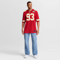 Kansas City Chiefs Zacch Pickens Red jersey – view 5