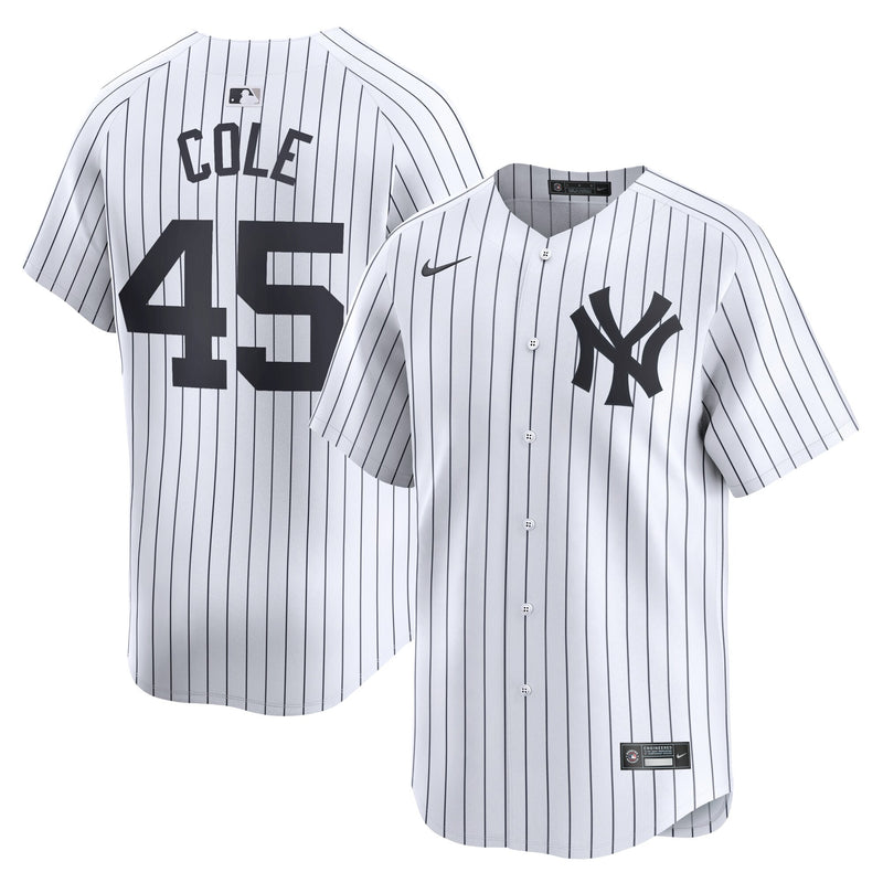 New York Yankees Gerrit Cole White jersey – view 1