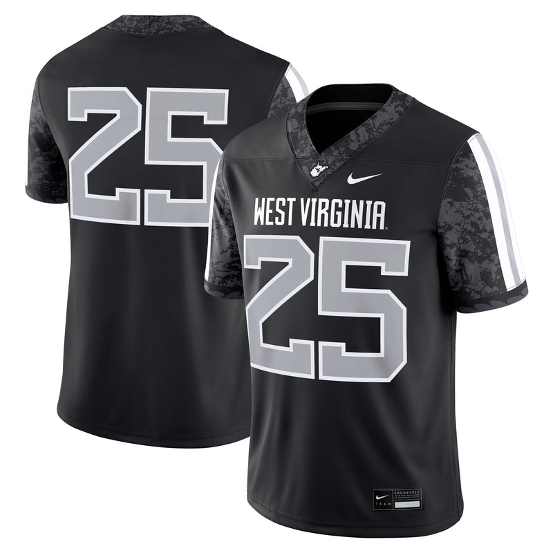 West Virginia Mountaineers Black jersey – view 1