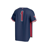 Pennsylvania Quakers Lightweight Baseball Navy jersey – view 4