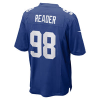 New York Giants D.J. Reader Royal jersey – view 4