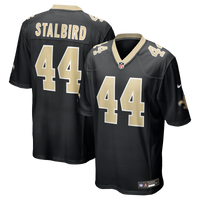 New Orleans Saints Isaiah Stalbird Black jersey – view 1