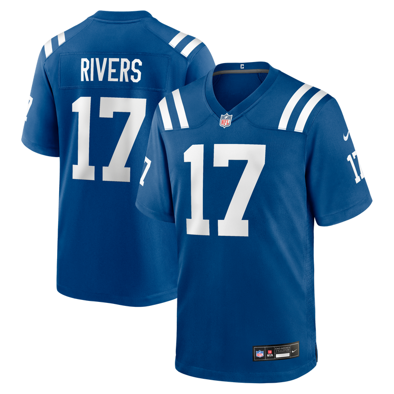 Indianapolis Colts Philip Rivers Royal jersey – view 1