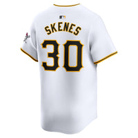 Pittsburgh Pirates Paul Skenes White jersey – view 4