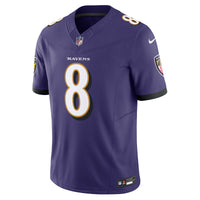 Baltimore Ravens Lamar Jackson Purple jersey – view 3