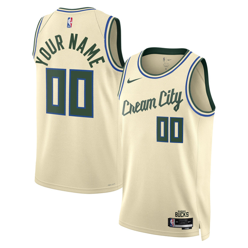 Nike Milwaukee Bucks 2025/26 City Edition Swingman Jersey - Custom – view 1