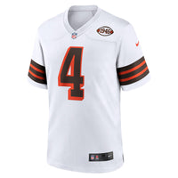 Cleveland Browns Deshaun Watson White jersey – view 3