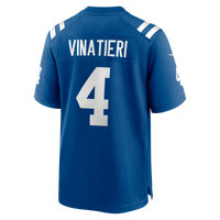 Indianapolis Colts Adam Vinatieri Royal jersey – view 6