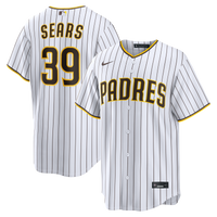 San Diego Padres JP Sears White jersey – view 1