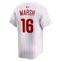 Philadelphia Phillies Brandon Marsh White jersey – view 4