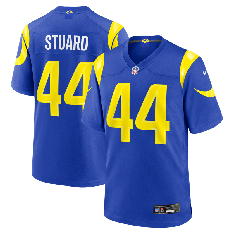 Los Angeles Rams Grant Stuard Royal jersey – view 1
