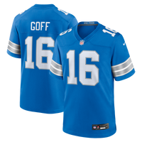 Detroit Lions Jared Goff Blue jersey – view 1