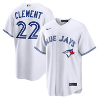 Toronto Blue Jays Ernie Clement White jersey – view 1