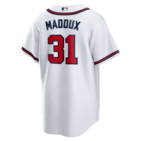 Atlanta Braves Greg Maddux White jersey – view 4