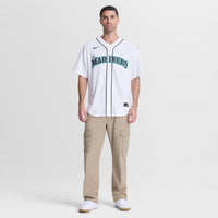 Seattle Mariners Brendan Donovan White jersey – view 5