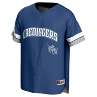 Colorado School of Mines Orediggers GameDay Greats Blue jersey – view 3