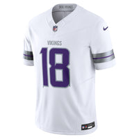 Minnesota Vikings Justin Jefferson White jersey – view 2