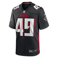 Atlanta Falcons Liam McCullough Black jersey – view 3