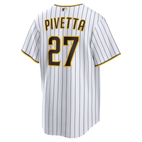 San Diego Padres Nick Pivetta White jersey – view 3